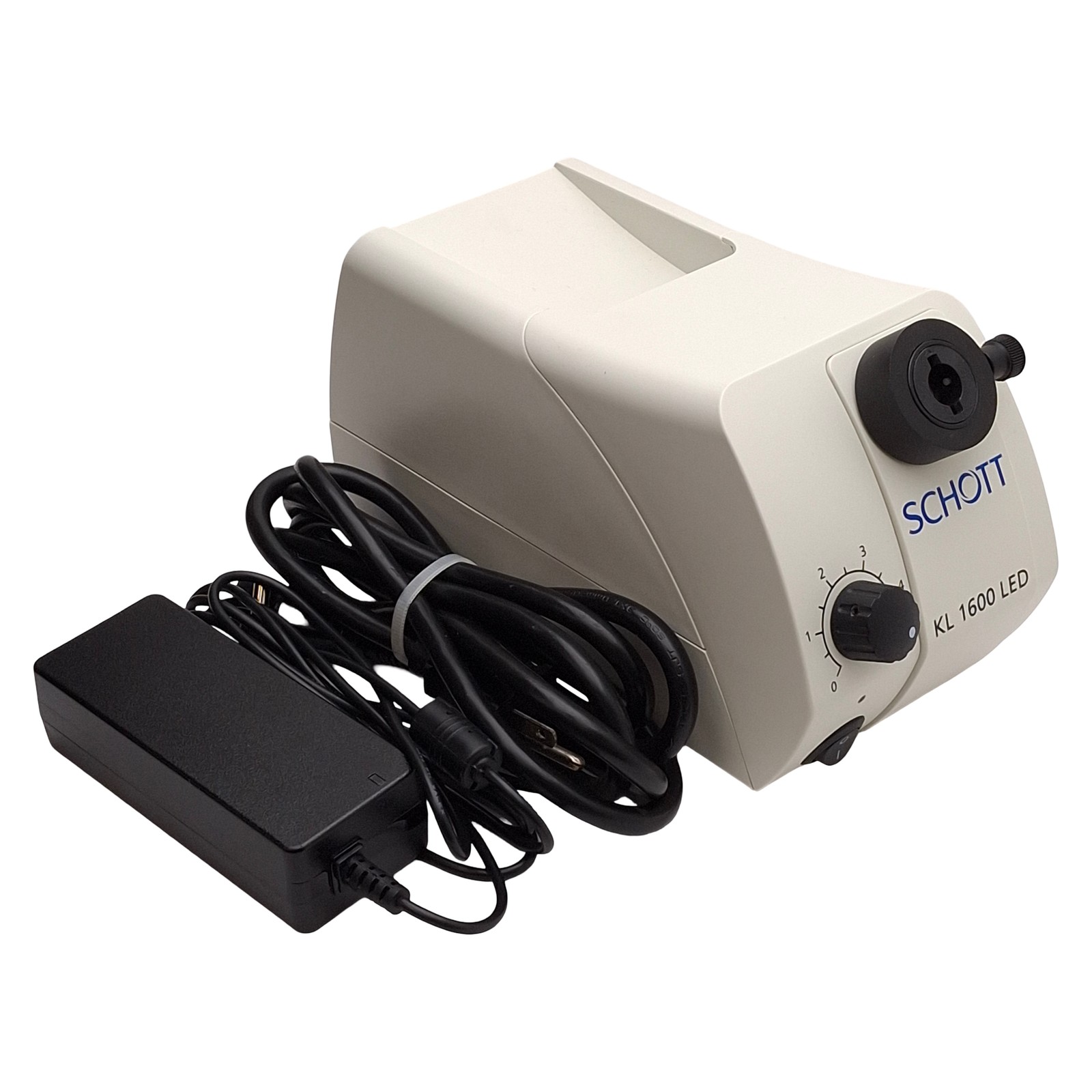 Schott KL 1600 LED Fiber Optic Light Source, White 5600K, ø10mm Output, 24VDC