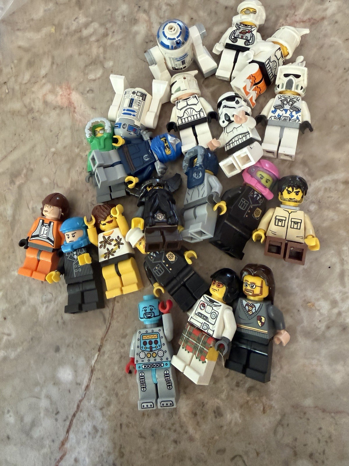 Huge LEGO Minifigure Lot Of Over 95 Figures Etc Assorted Original Lego 👍