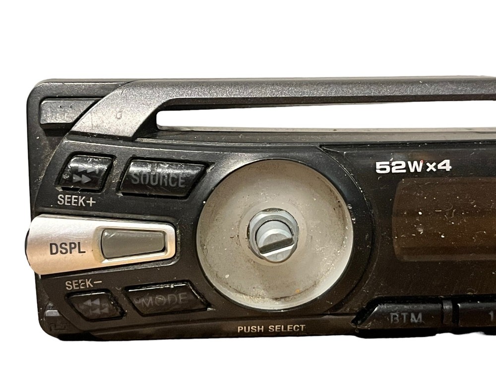 SONY CDX-GT130 Car Faceplate Only Missing Knob Button