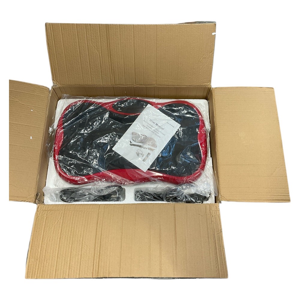Vibration Plate Exercise Machine Whole Body Workout Bluetooth Lymphatic Drainage
