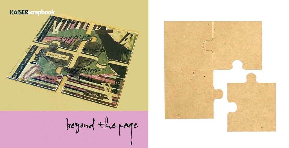 Kaisercraft, Jigsaw Keepsake, DIY, Puzzle Pieces, MDF, Put it Together
