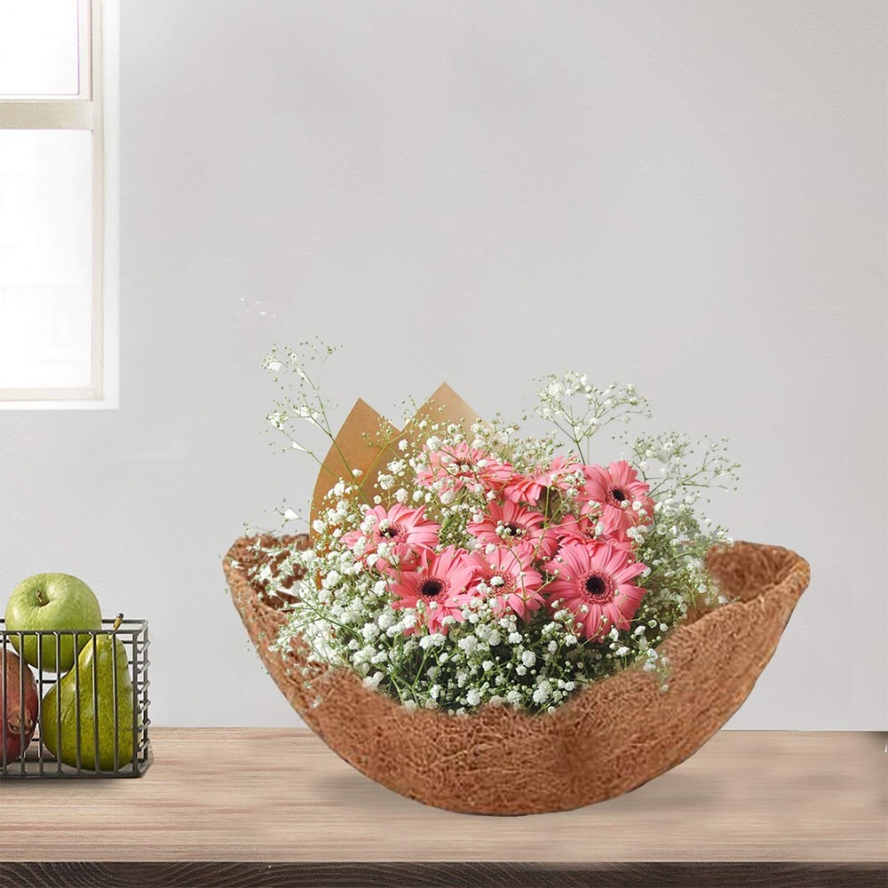 Coco Half Round Planter Liner 16" - 2 pc