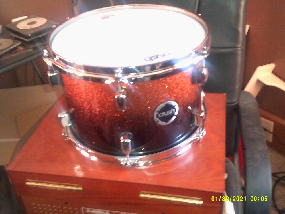 Crush Sublime 12 Rack tom with Re Rings