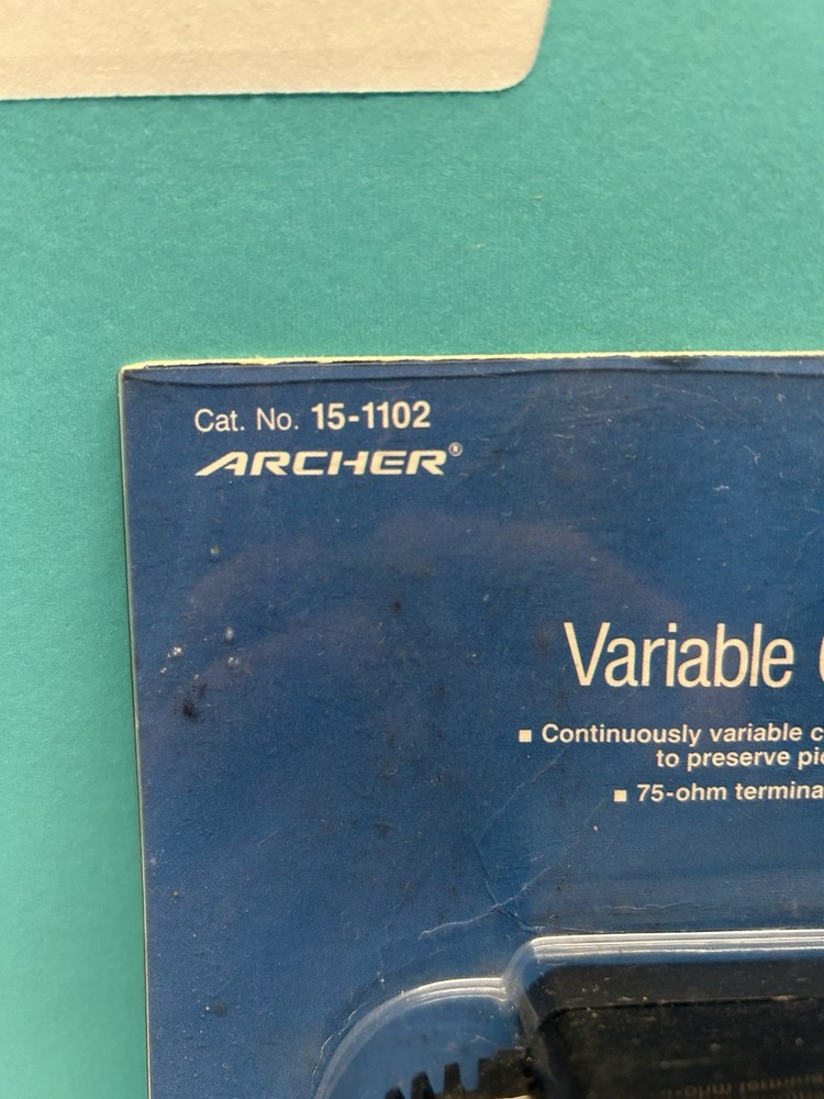 Radio Shack Archer 75-Ohm Coax Variable Video Gain Amplifier 15-1102