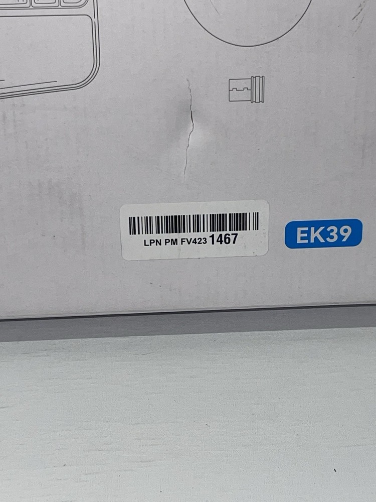 Wireless Keyboard and Mouse Combo, 2.4G Full Size Wave Keys Ergonomic