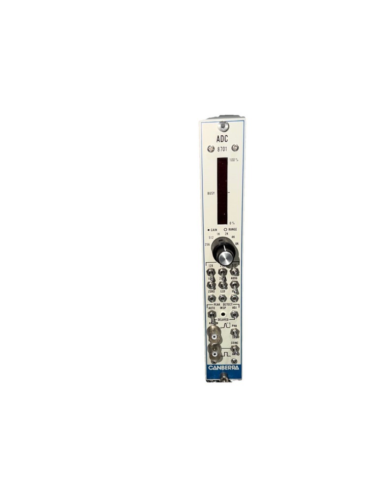 Canberra 8701 ADC Analog to Digital Converter NIM BIN Module