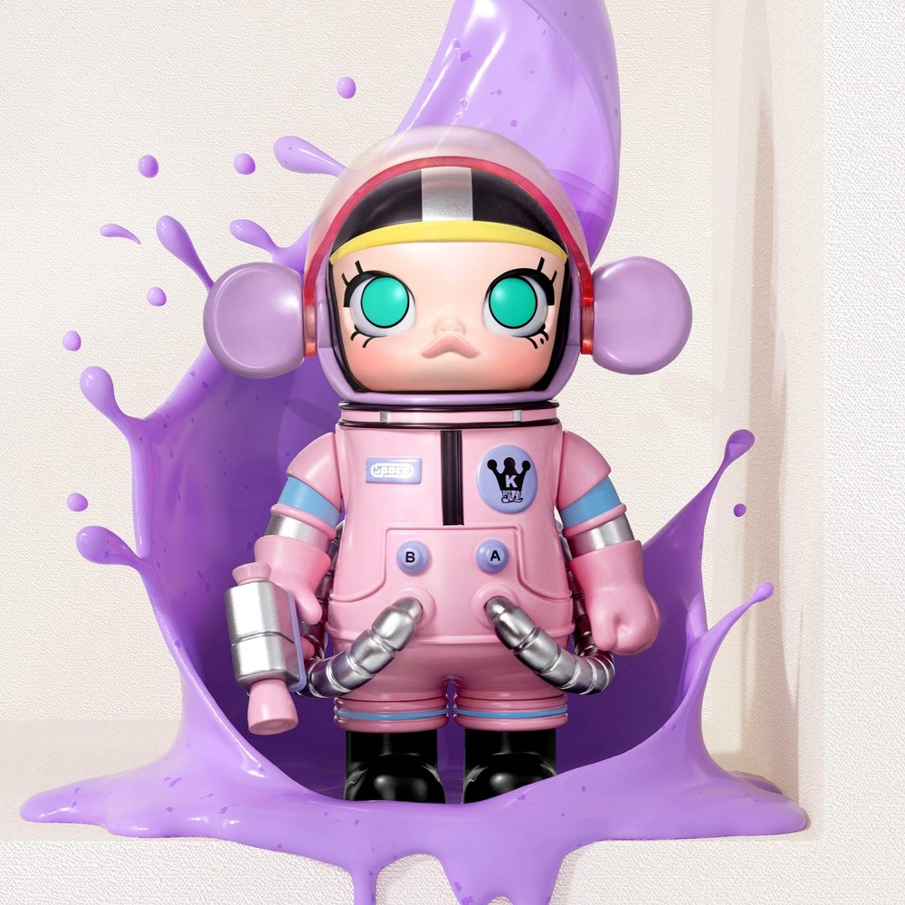 POP MART MEGA Space Molly 100% Single Box, Mega Series4