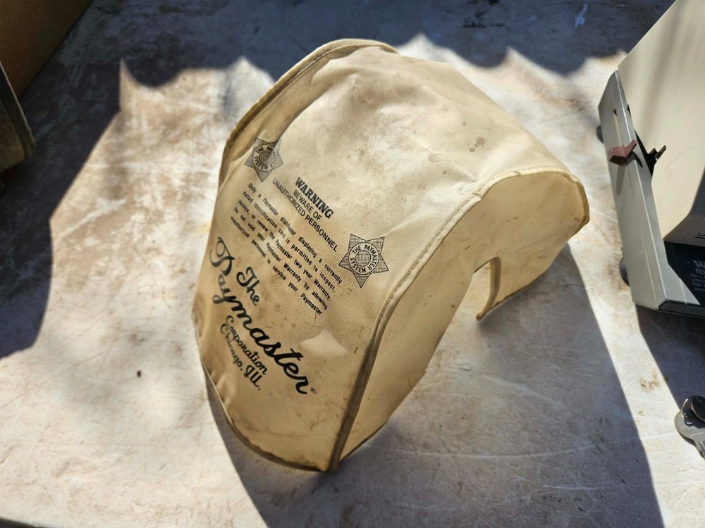 The Paymaster System Model#: 8500-7 Check Stamper Works Needs Ink