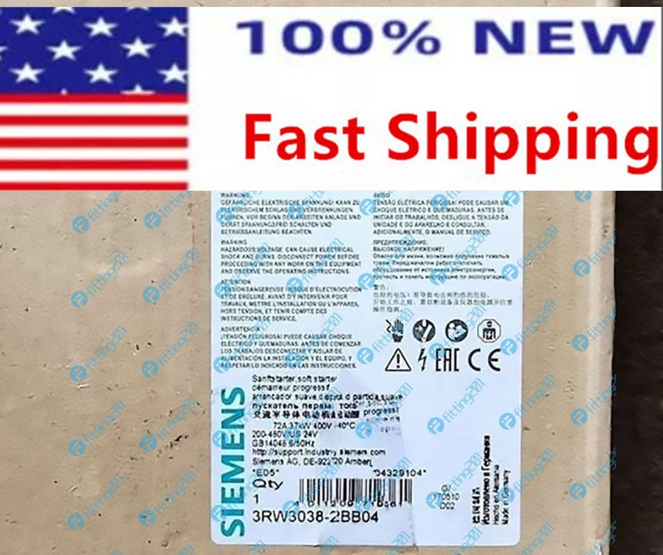 1PC NEW SIEMENS terminal starter 3RW3038-2BB04