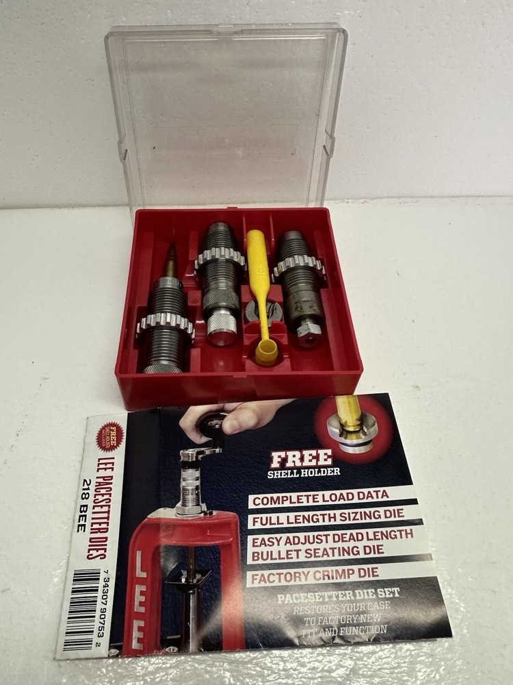 Lee Pacesetter 3-Die Set 218 Bee  # 90753