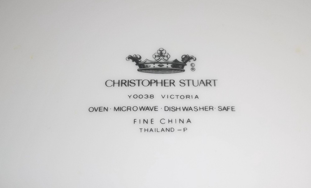 (2) Christopher Stuart Victoria 5 Pc. China Place Setting ~ Easter Mother's Day