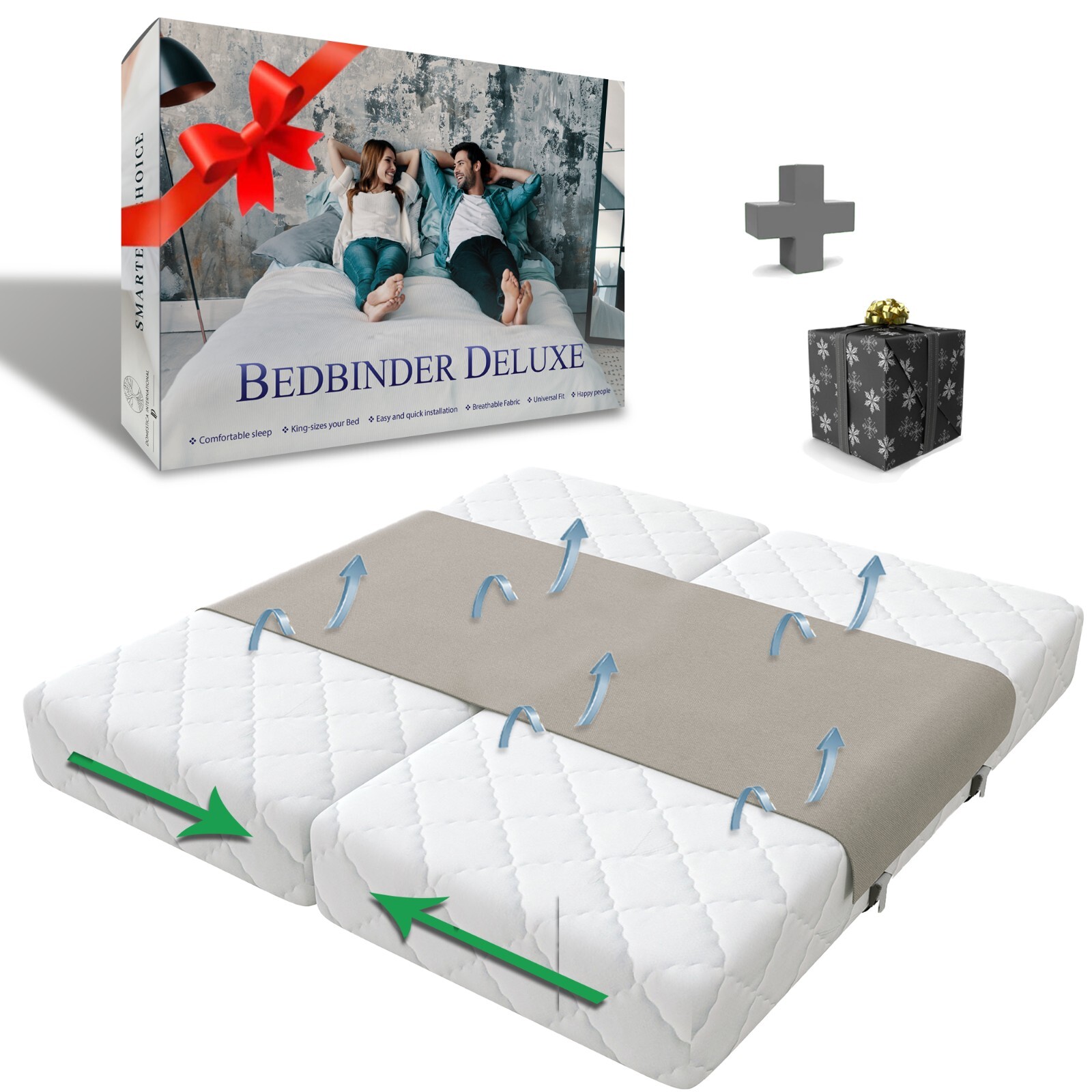 Bed Bridge ** BedBinders | Bed Gap Filler and Mattress Gap Filler – Twin to King