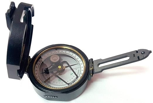 Geological Brunton Compass With Leather Case