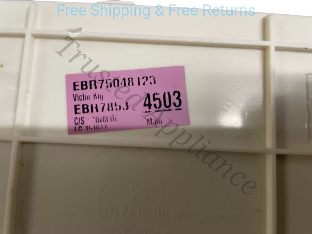 LG EBR75048123 Washer Control Board EBR78534503