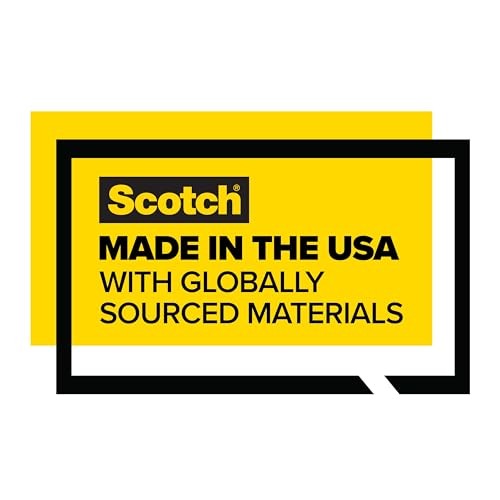 Scotch Transparent Tape, Clear Tape Engineered for 3 Rolls,