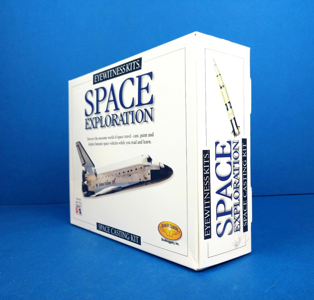 Eyewitness Kits SPACE EXPLORATION Casting Kit: Shuttle, Command Module, Saturn V