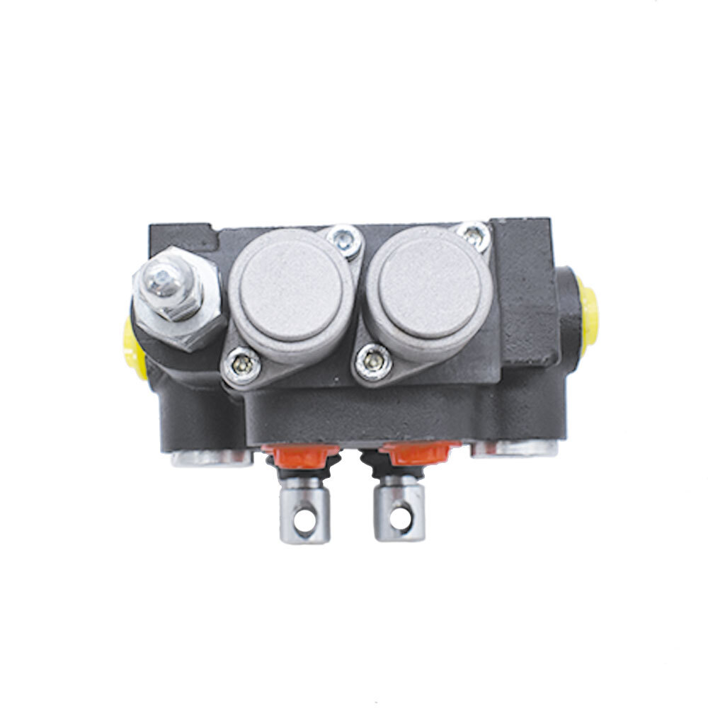 Hydraulic Control Valve Double Acting 2 Spool 3600 PSI 13 GPM SAE Ports