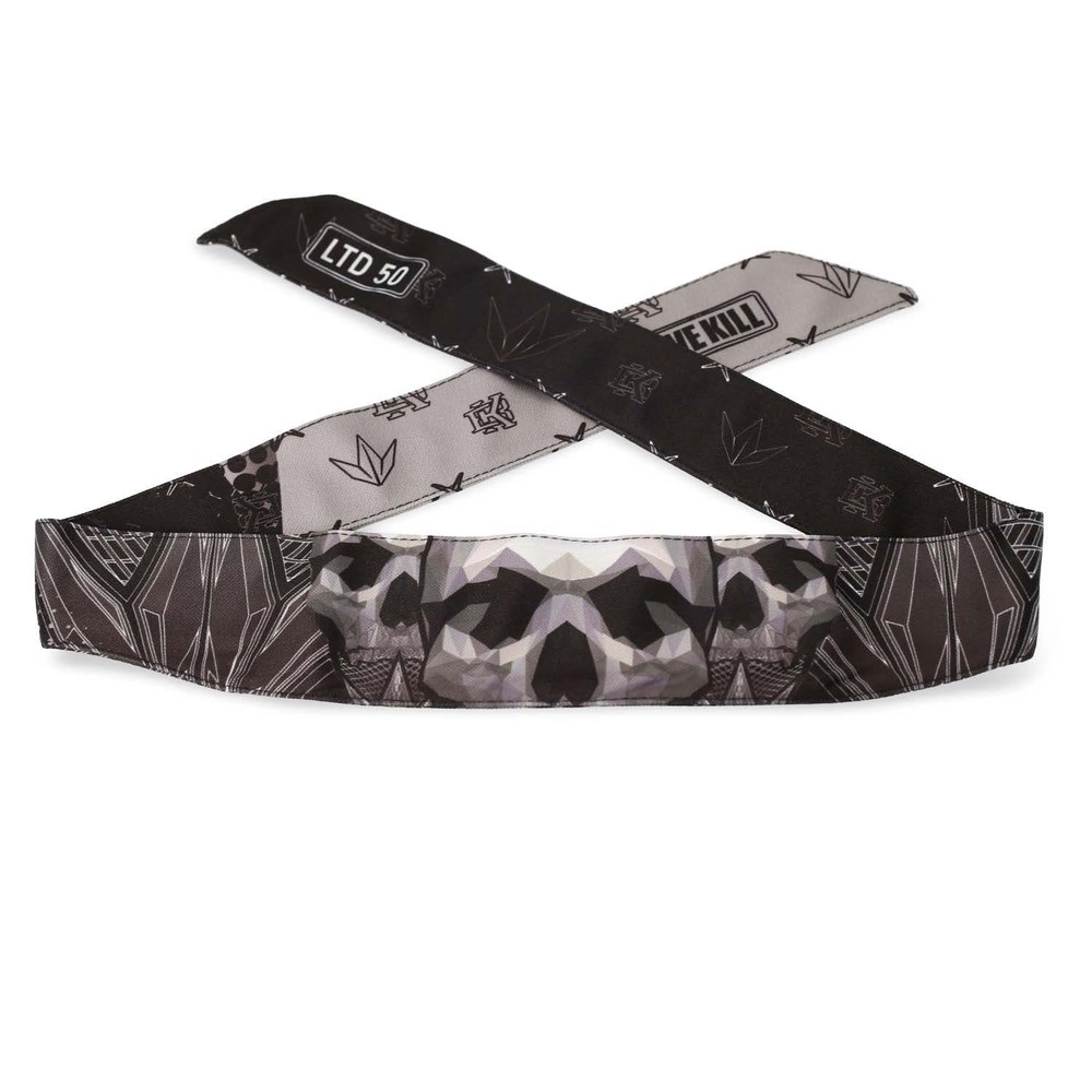 Bunkerkings 4-Point Strap & Headband Pack - CMD / VIO - Black Skull Coronation