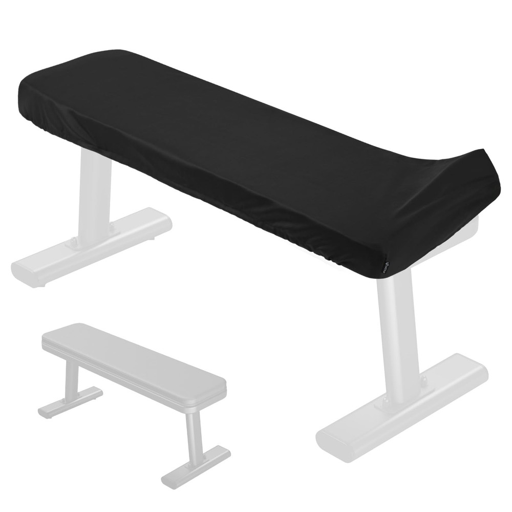 Weight Bench Cover, Gym & Workout Bench Protective Cover for Flat Exercise Si...
