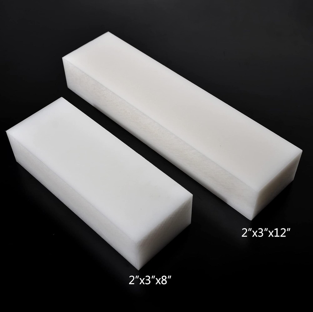HDPE Block White PE Polyethylene Rectangular Solid Plastic Tapping Block High...