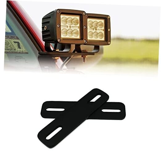 Ditch Light Bracket Extensions Pair | Compatible with Most Manufacturers