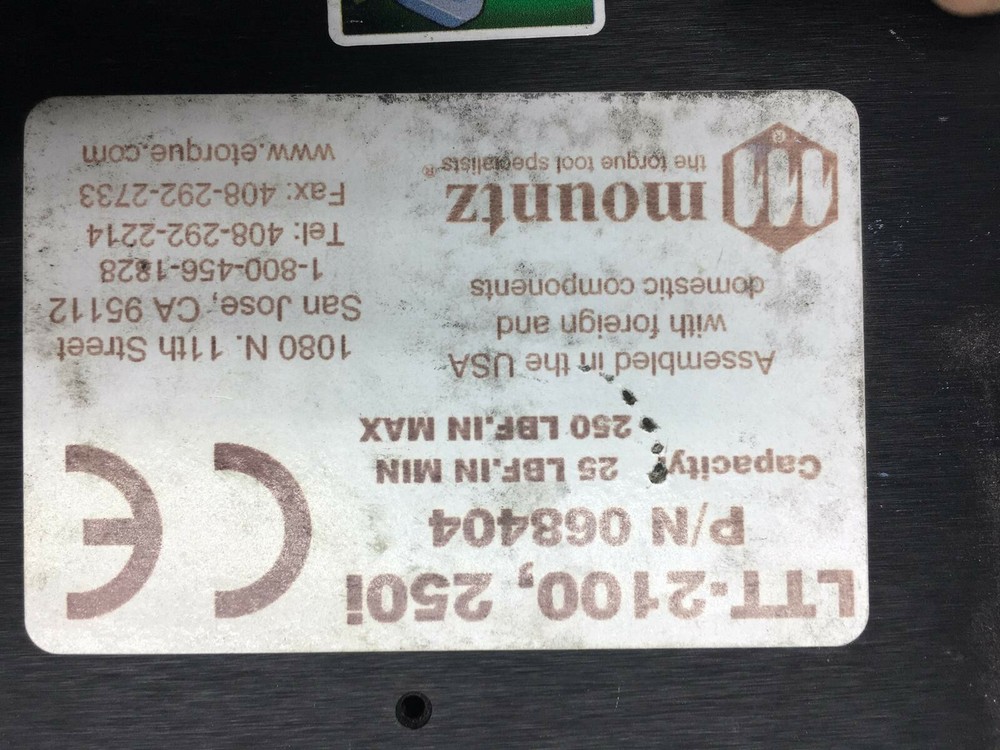 MOUNTZ LTT-2100-250i