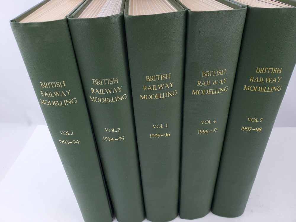 1993-1997 British Railway Modelling Magazine Hardbound