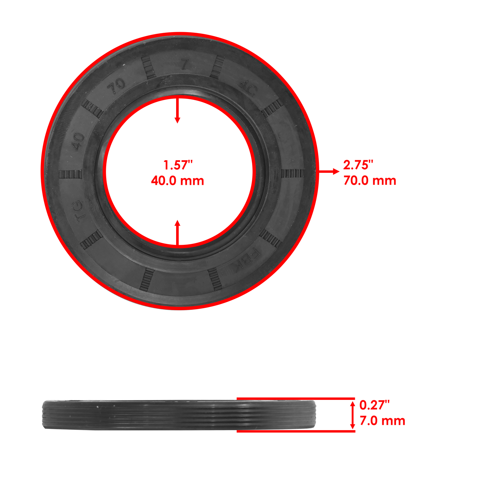 Caltric Rear Differential Rebuild Kit For Polaris Sportsman 850 2010-2023