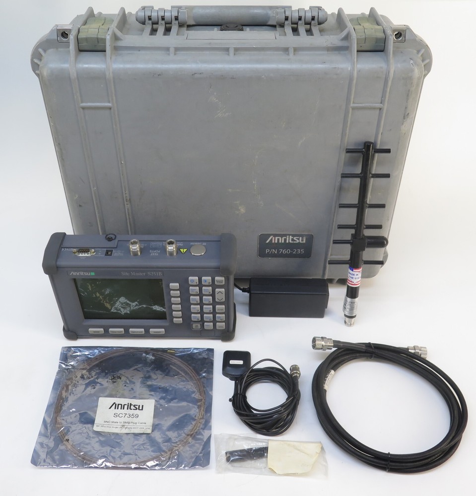 Anritsu SiteMaster S251B Site Master Cable and Antenna Analyzer