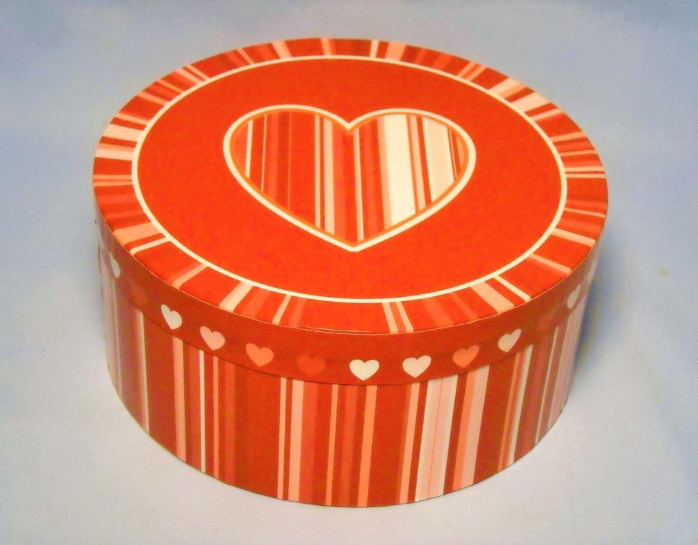 Valentine Gift Box Vintage – Round