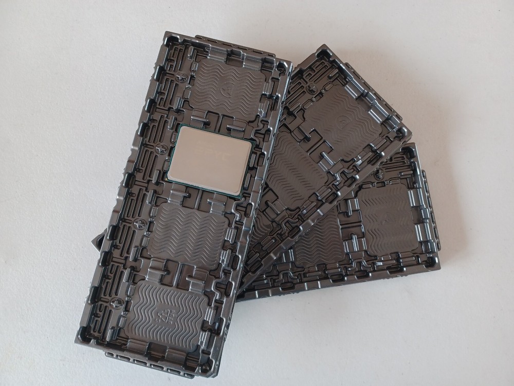 AMD Epyc CPU Tray 4x Socket SP3 Socket 58.5 x 75.4 Holder