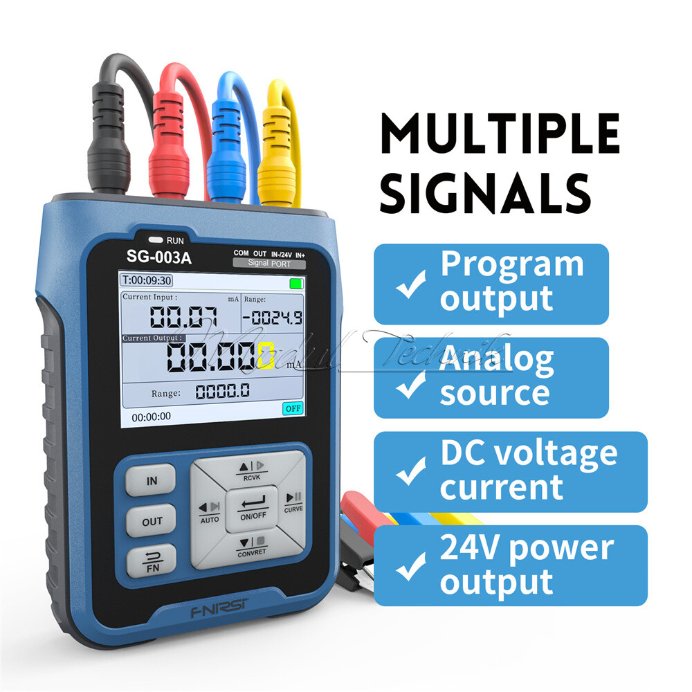FNIRSI SG-003A Adjustable Current Voltage Simulator PWM 4-20mA Signal Generator-