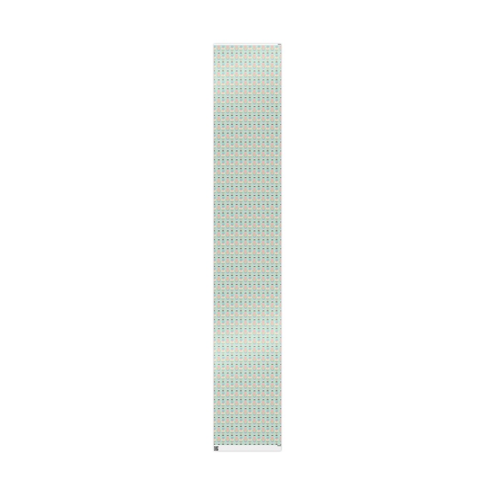 Mint With Nutcracker Print Wrapping Papers