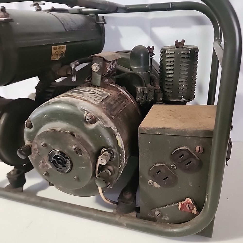 WWII Generator Untested/ Cover