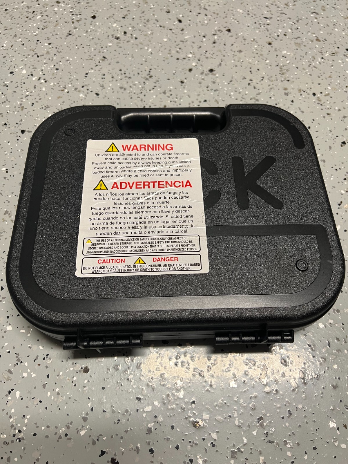 OEM Glock Pistol Case Eggshell Foam w/ Gun Lock 17 19 20 21 22 23 26 27 - NEW