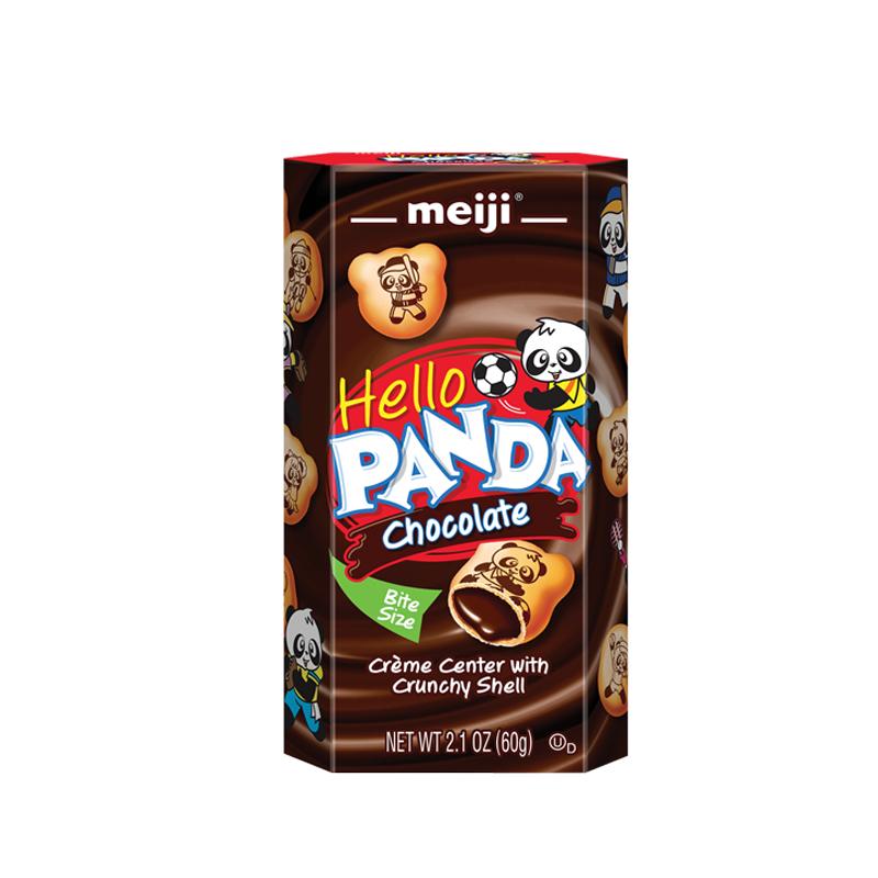 Hello Panda Chocolate Creme Center With Crunchy Shell 10 Pieces