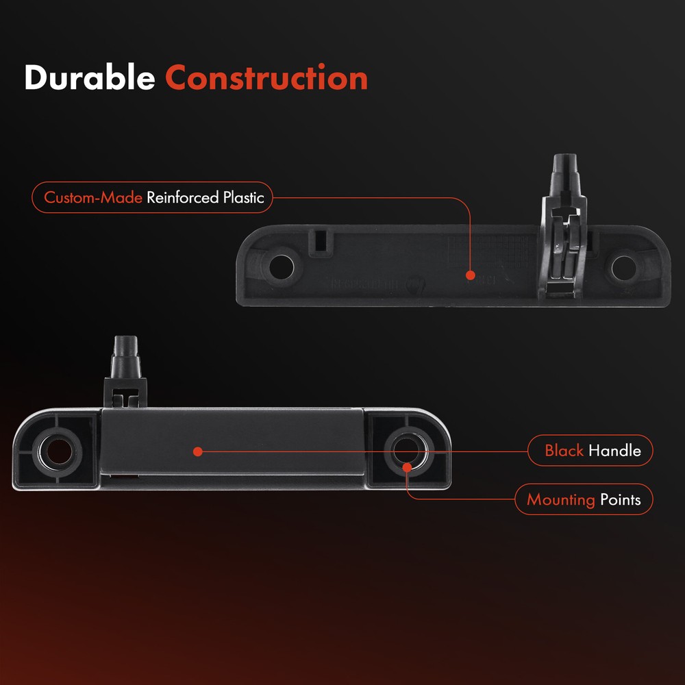 Rear Left Driver Black Interior Door Handle for Ford Transit Connect 2010-2013