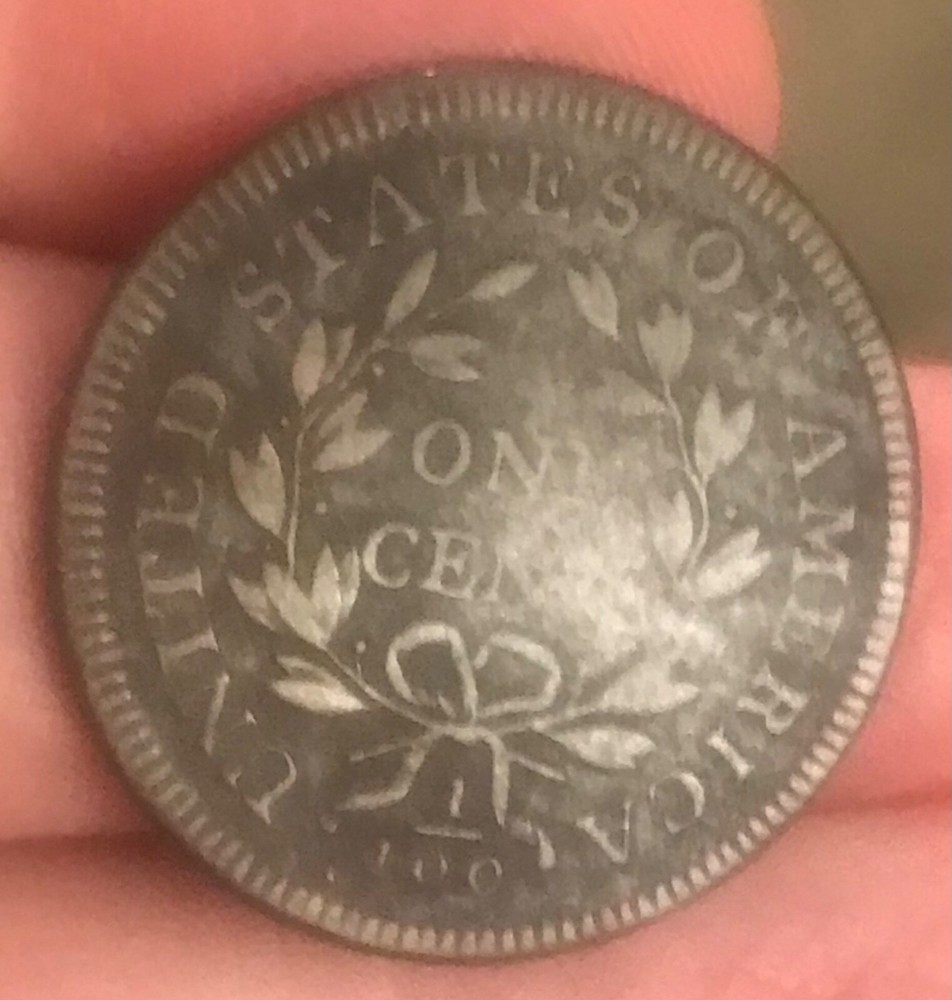 1798 /7 Draped Bust Large cent , scarce