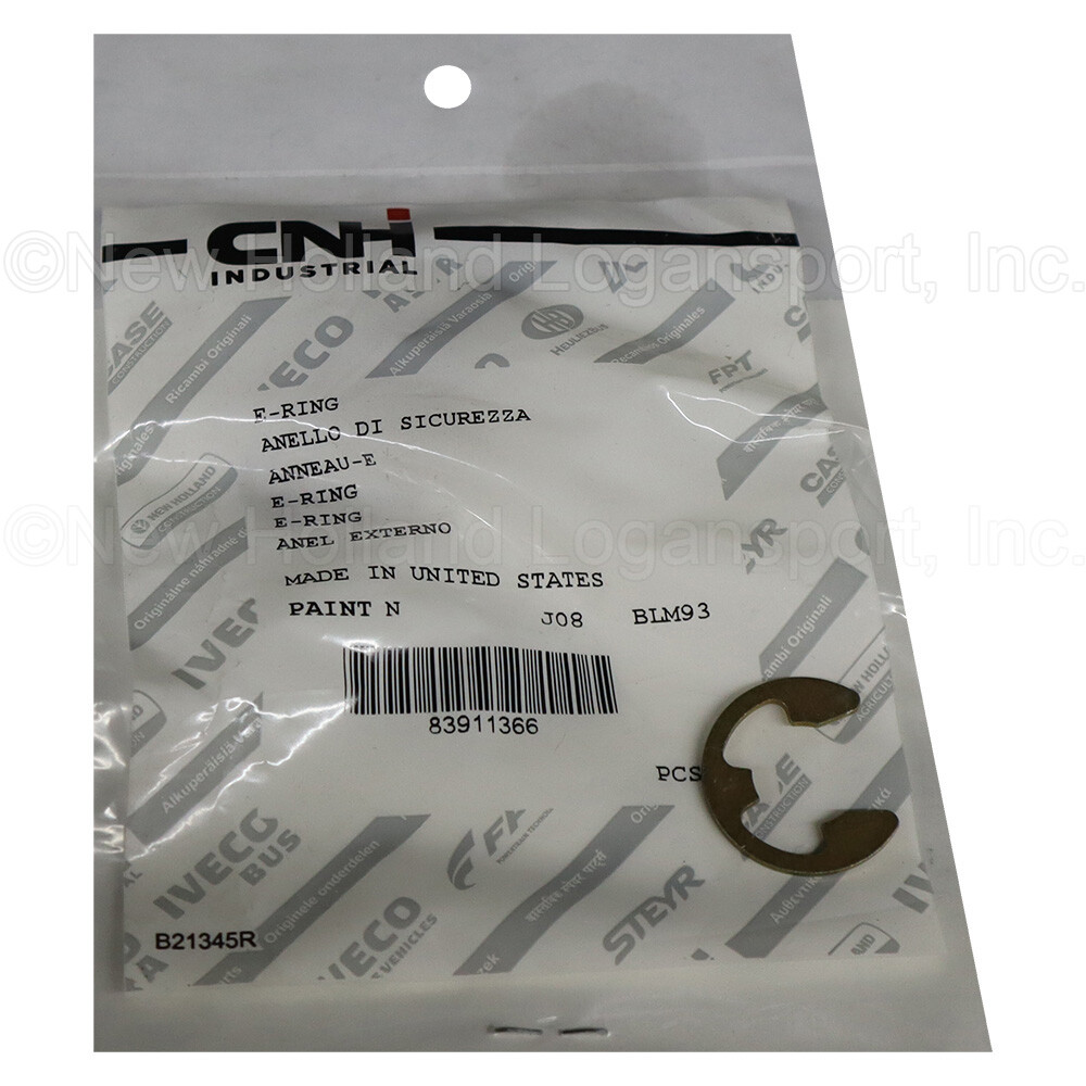 New Holland Snap Ring Part # 83911366