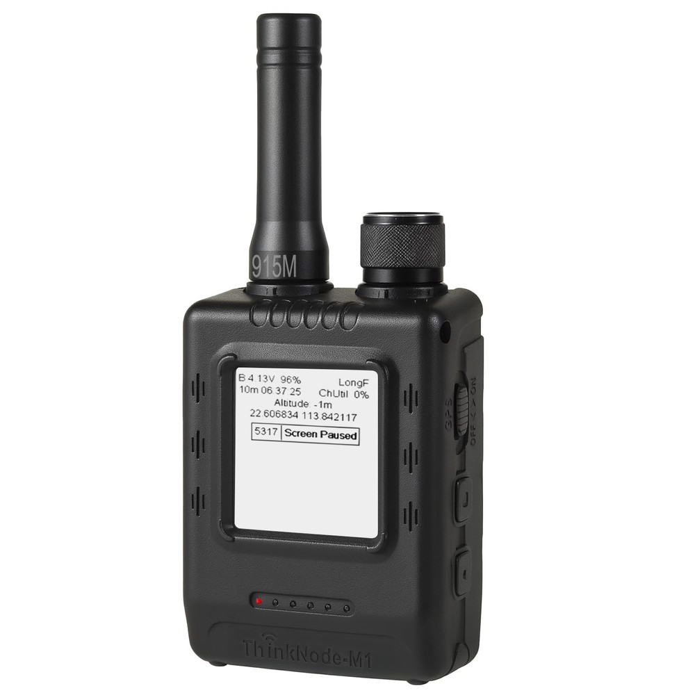 ELECROW Meshtastic LoRa Transceiver with ThinkNode M1 nRF52840, Black