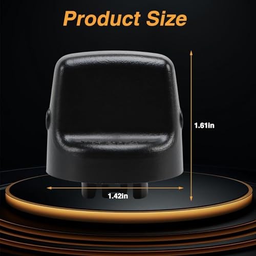 Improved Keyless Ignition Start Knob Handle & Insert Backing Holder Ignition