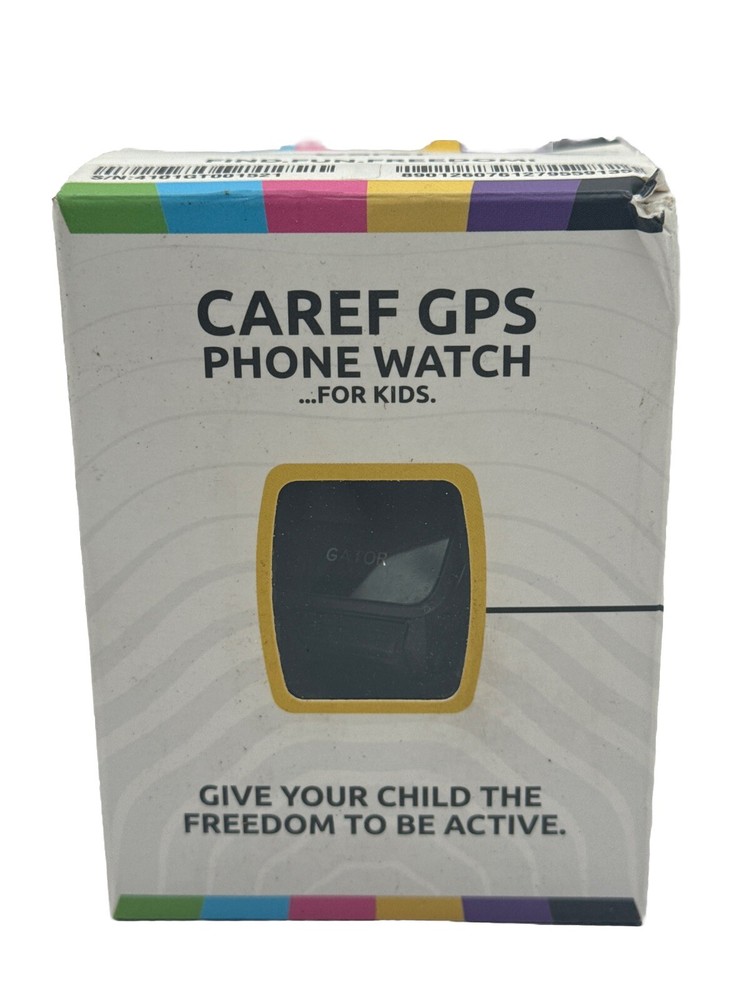 Caref GPS Tracking Phone Watch - Black