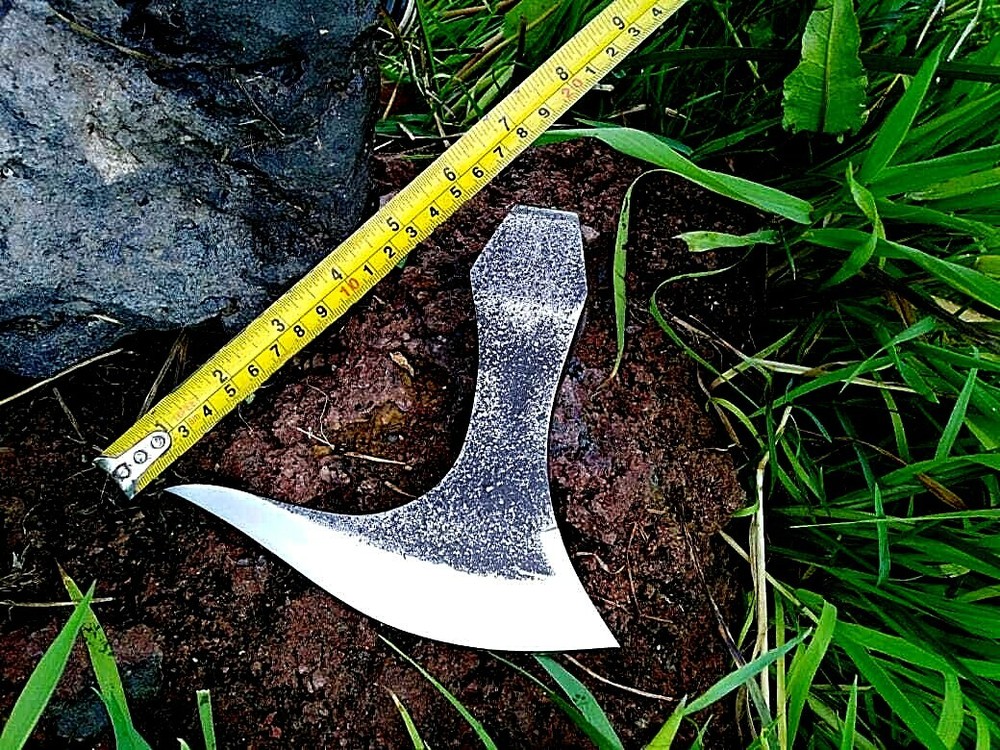 MDM CUSTOM MADE TOMAHAWK VIKING AXE HATCHED BEARD HEAD VINTAGE BROAD AXE HEAD AX