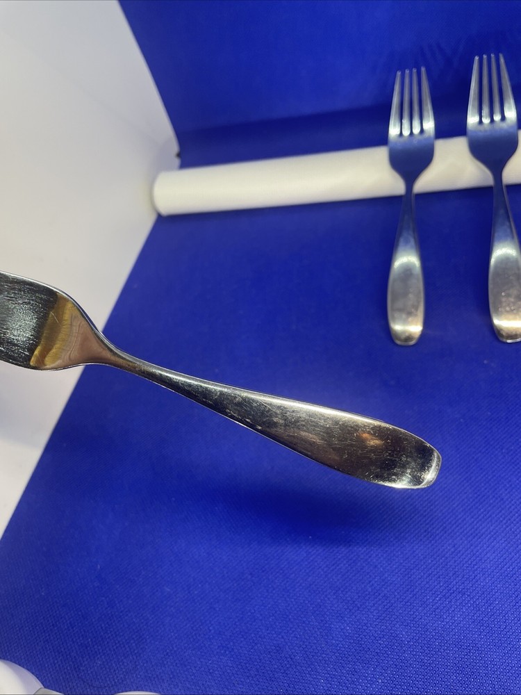 Oneida STAFFORD Stainless 18/10 Dinner Forks Mirror Silverware Flatware Lot 3
