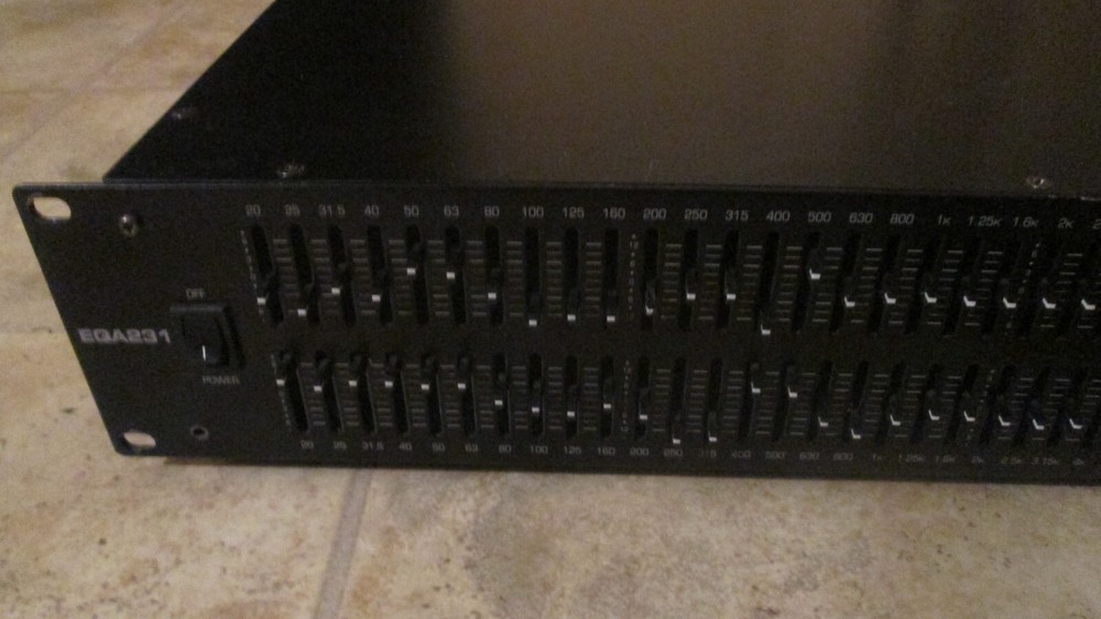 BBE EQA231 Dual-channel, 31 band Equalizer