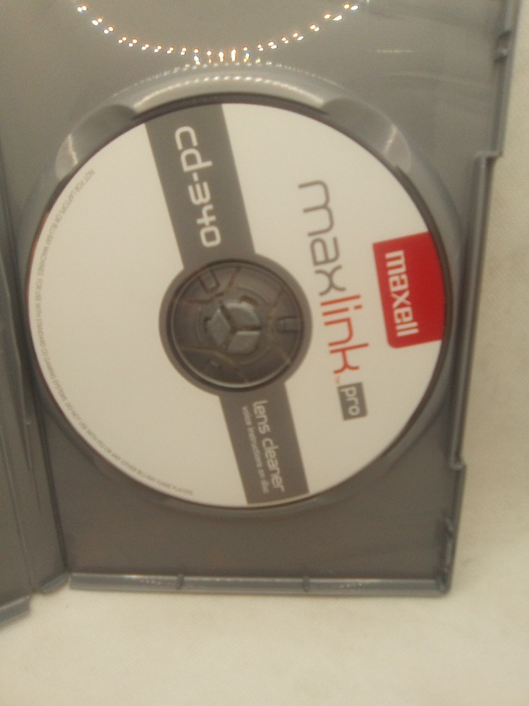 Maxell CD340 Maxlink Pro Laser Lens Cleaner Kit **GAME STATIONS**