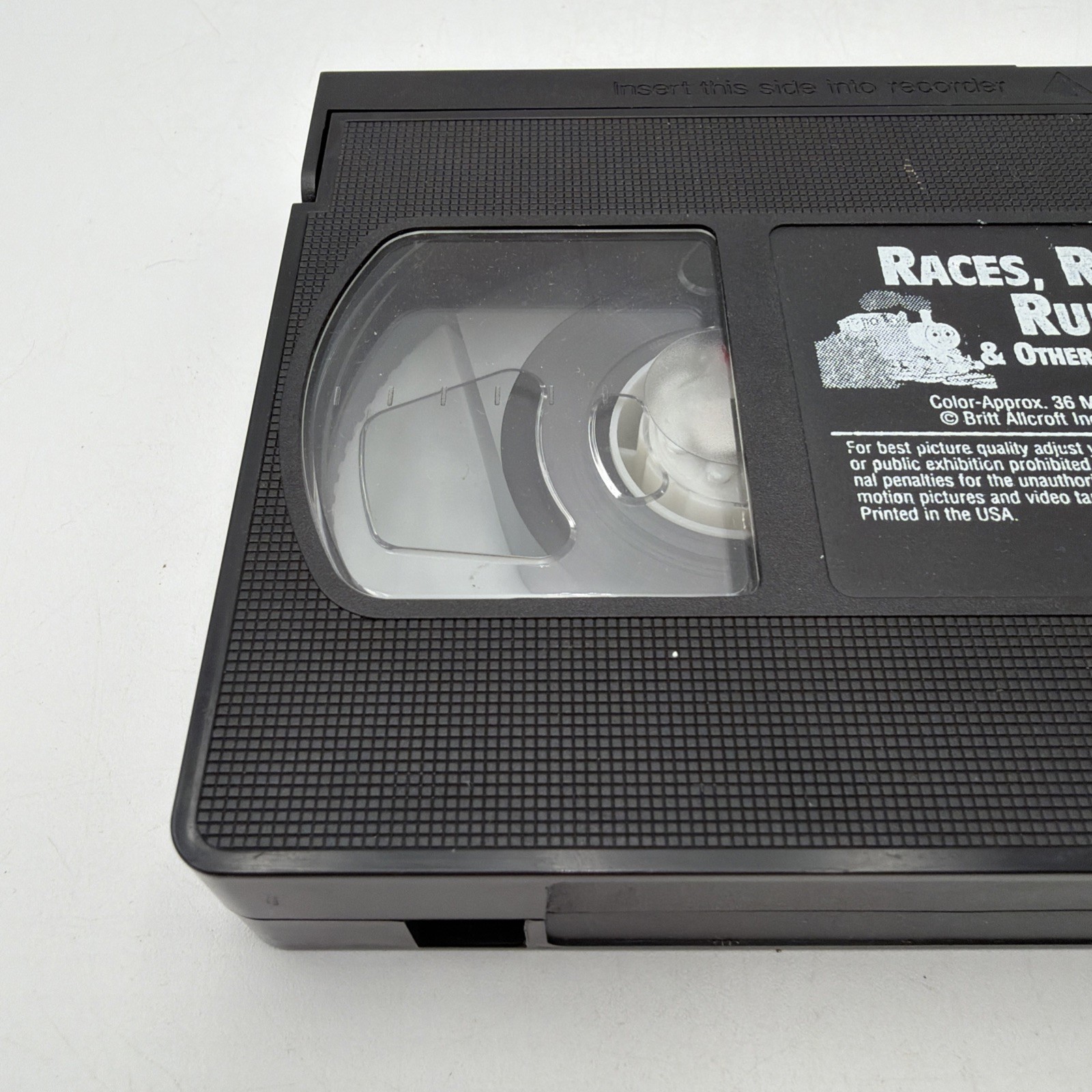 Thomas Tank Engine & Friends Races Rescues Runaways Other Adventures VHS 1999