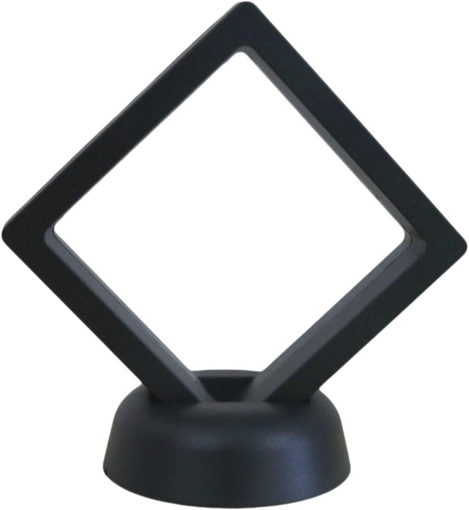 SH Challenge Coin Display Frame, 3D Floating Case Stand Holder, Black