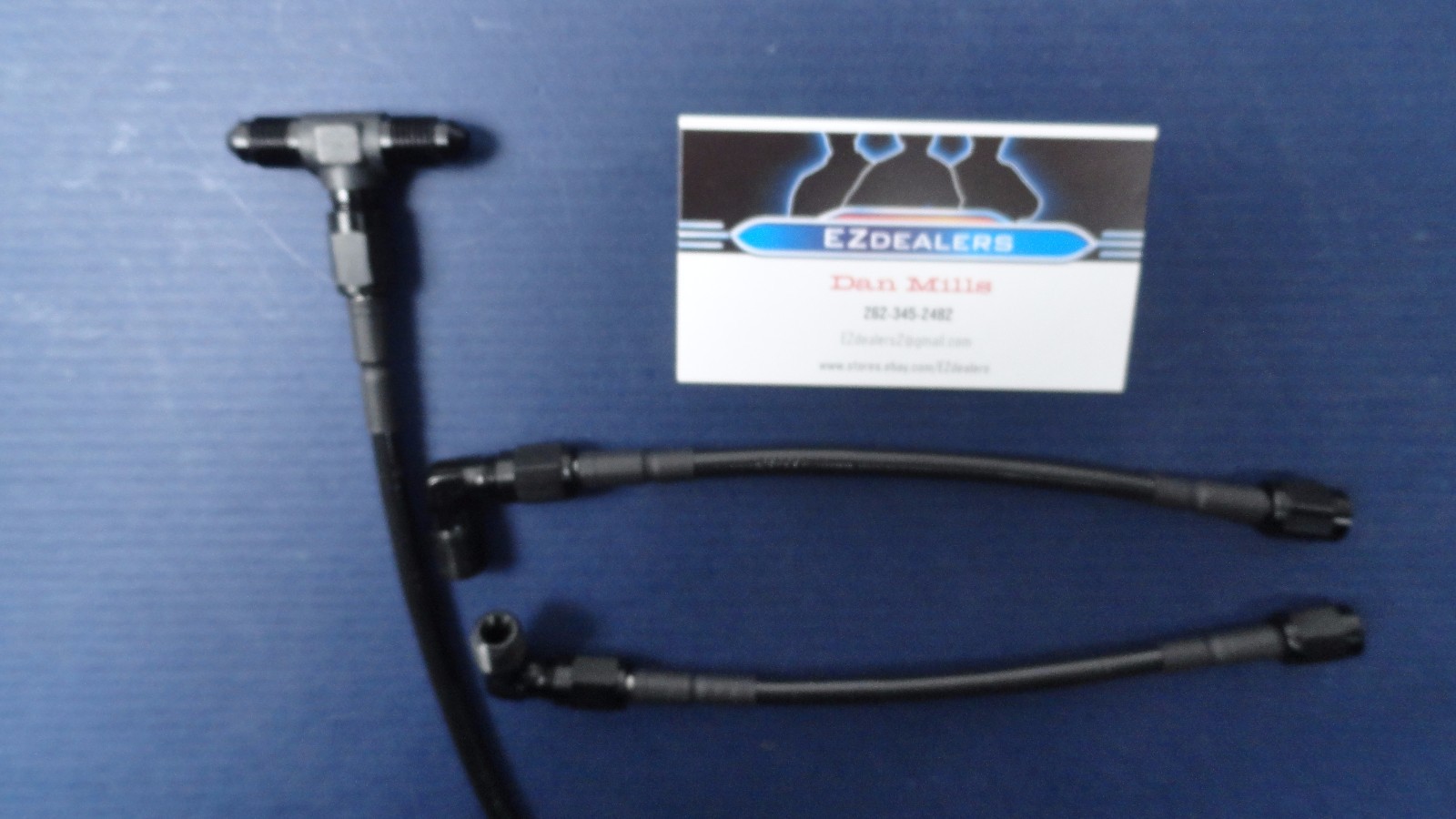 Sprint Car Inboard Brake line kit Whip Kit -2 AN with -3AN ends Black cover