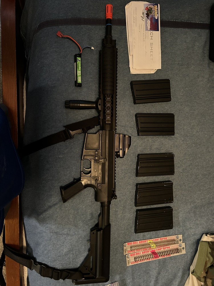 SR25K Airsoft Rifle (Full Metal, Gen 1)
